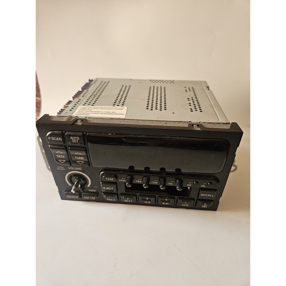 OEM 1995-2002 Buick  RoadMaster Regal Riviera Cassette Tape Radio